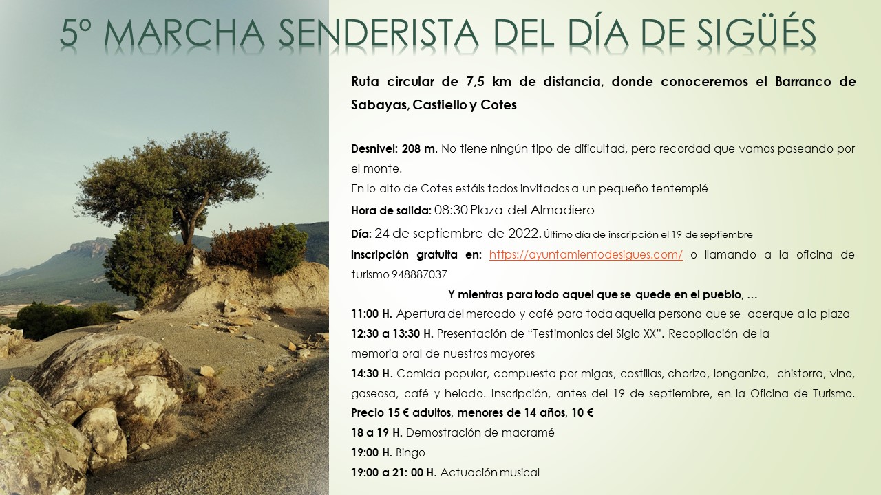 Día de Sigüés 2022