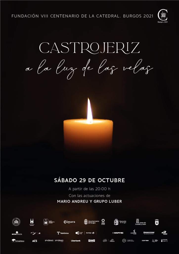 Castrojeriz a la luz de las velas