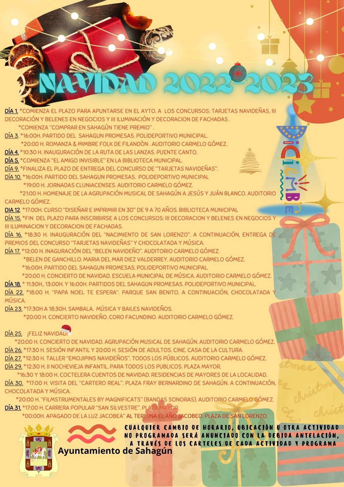 Sahagún es Navidad