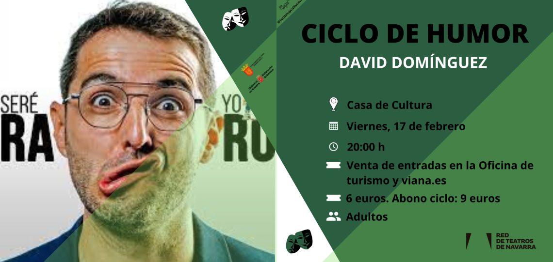 David Domínguez en Ciclo de Humor 2023