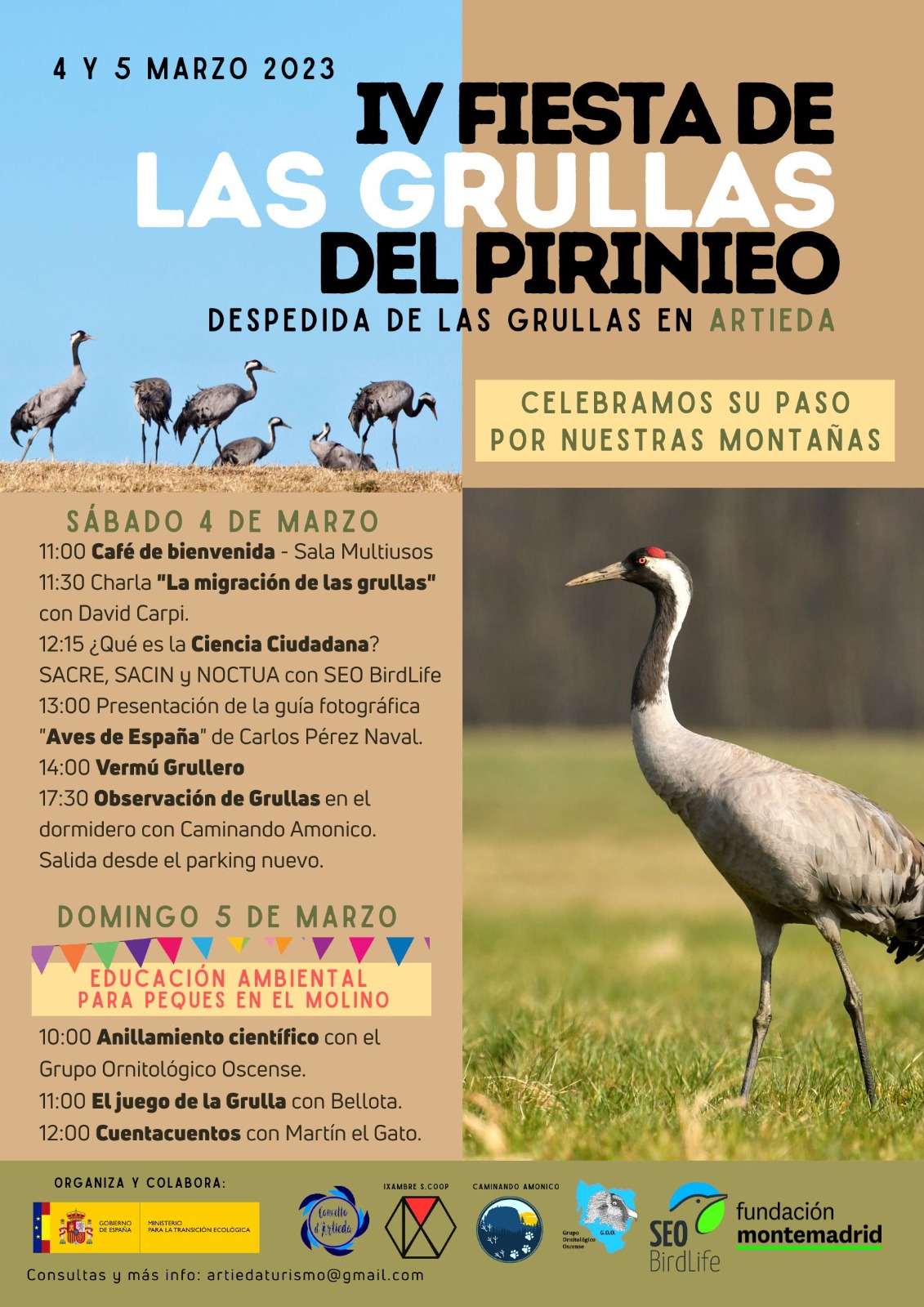 IV Fiesta de las grullas