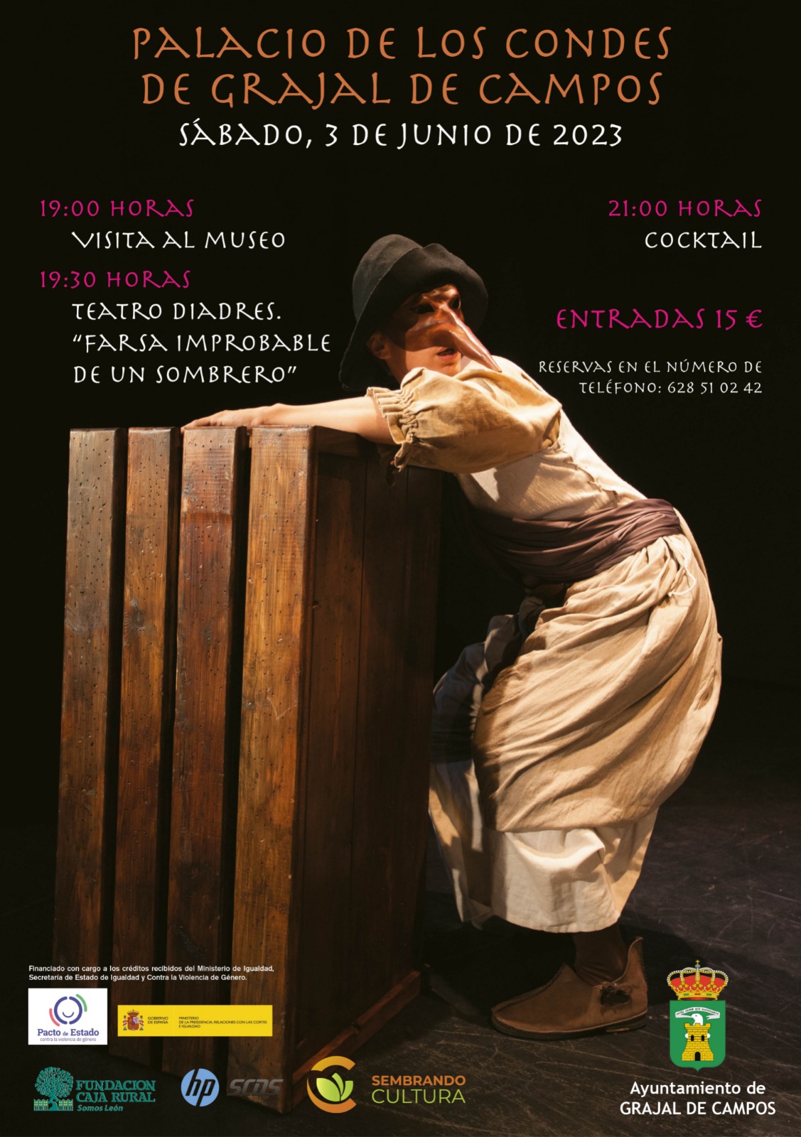 Visita guiada, teatro y cocktail