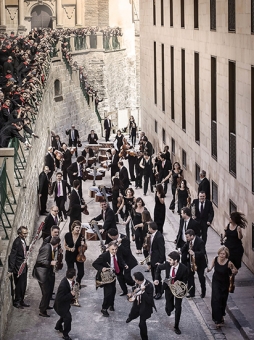 El espectáculo 'San Fermín Sinfónico'