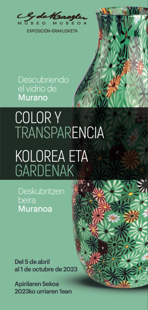 Vidrios de Murano en el Museo Gustavo de Maeztu