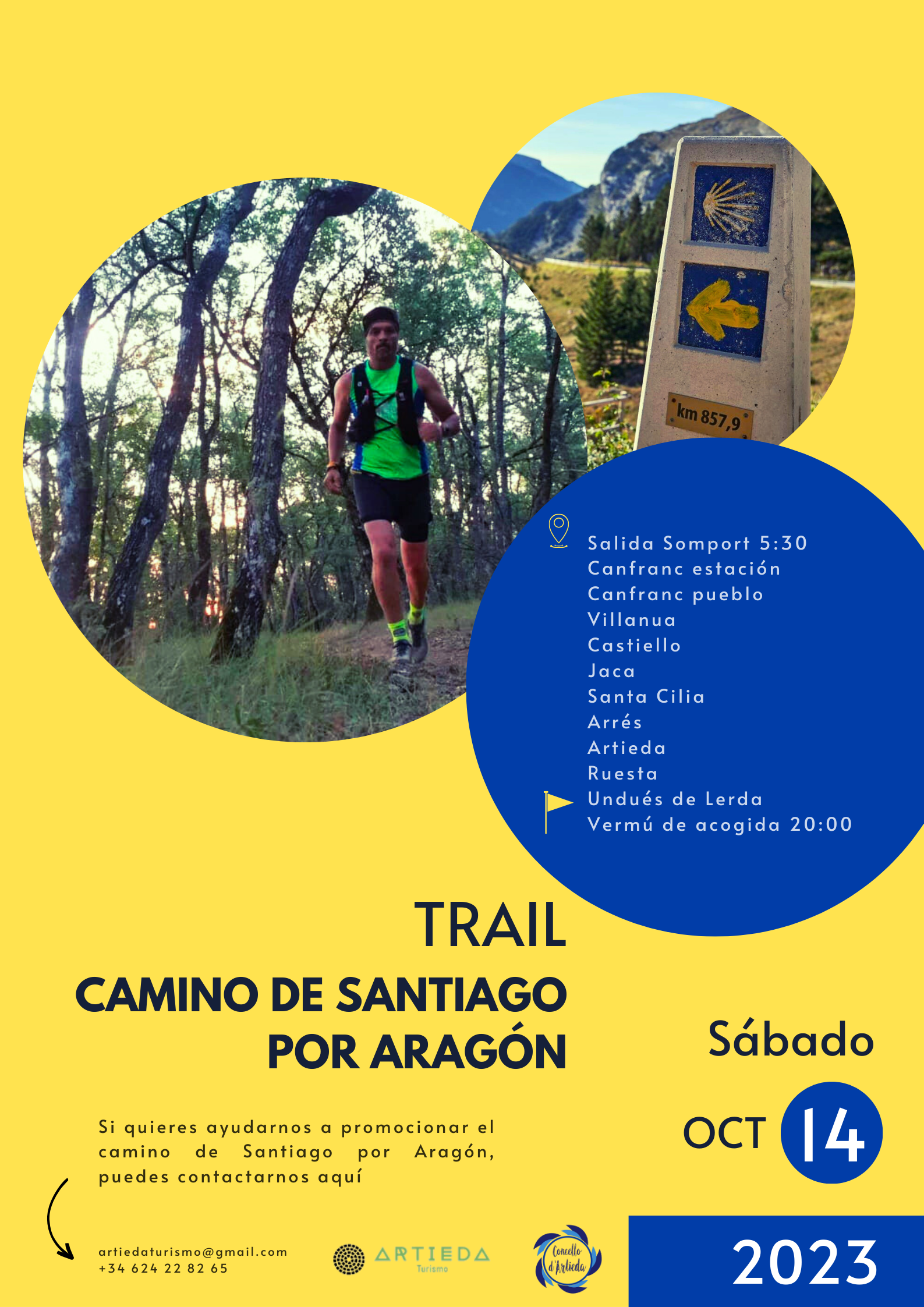 Trail Camino de Santiago por Aragón