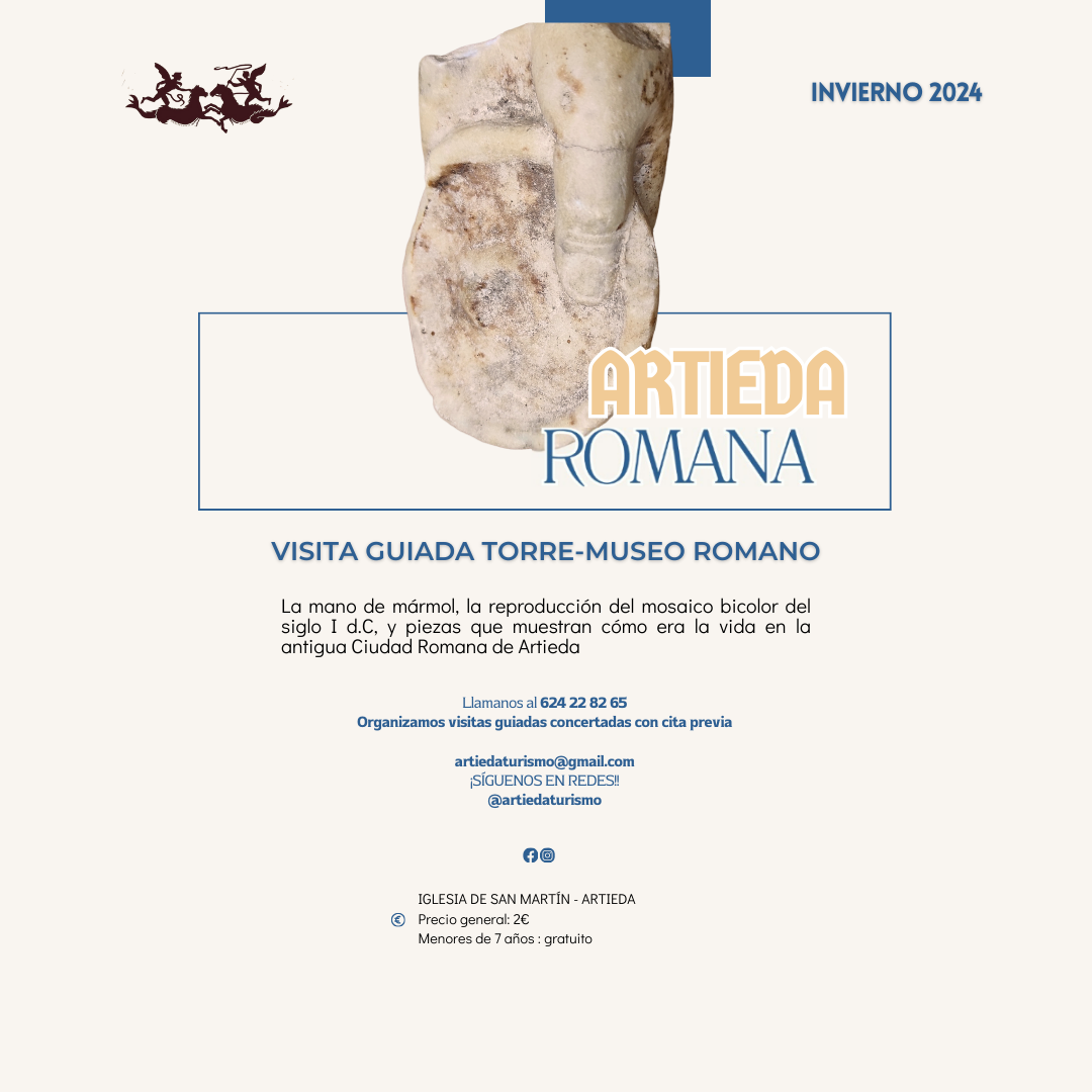 visita guiada museo romano de Artieda